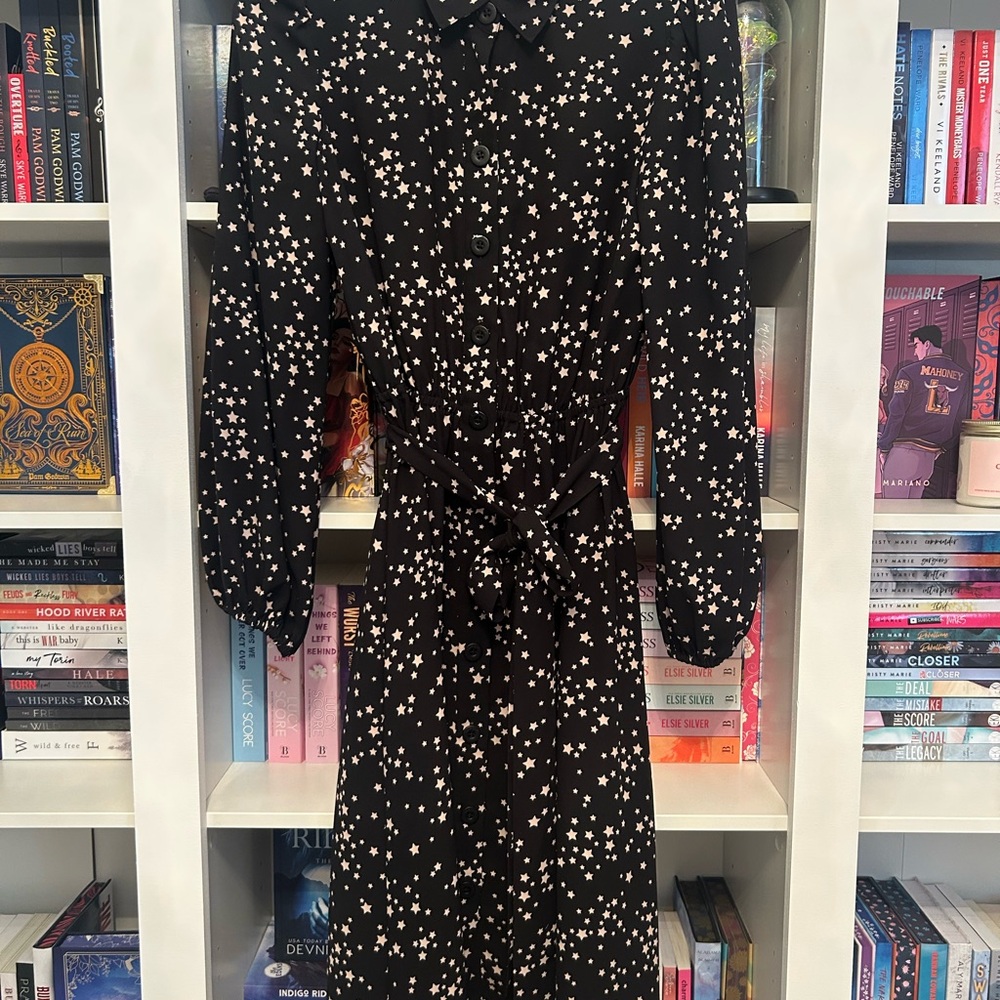 Kate Spade Scattered Stars Button Front Shirtdress (2)